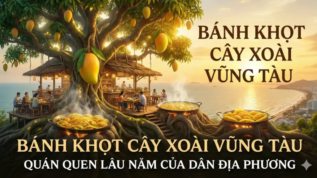Banh khot cây xoài vũng tàu