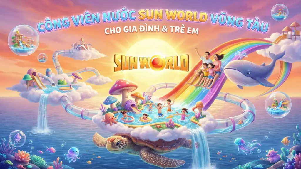 Gia dinh va tre em tai sunworld vung tau