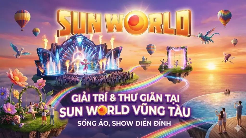 Gia tri thu gian tai SunWorld Vung Tau