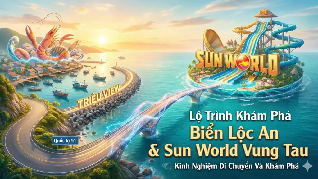 Lo trinh khám phá biển Lộc An