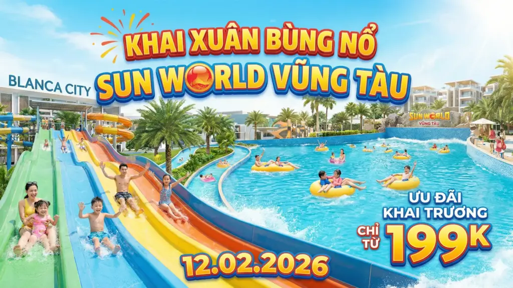 Khai truong SUnworld Vũng tàu