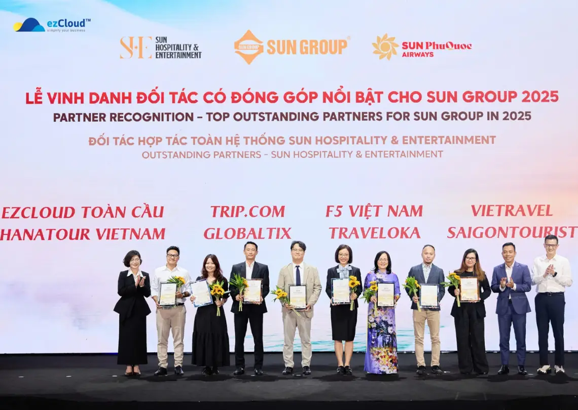 EzCloud và Sun Group: Hợp tác chiến lược công nghệ bứt phá 2026
